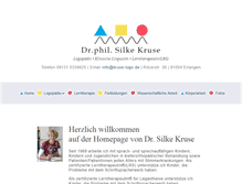 Tablet Screenshot of kruse-logo.de